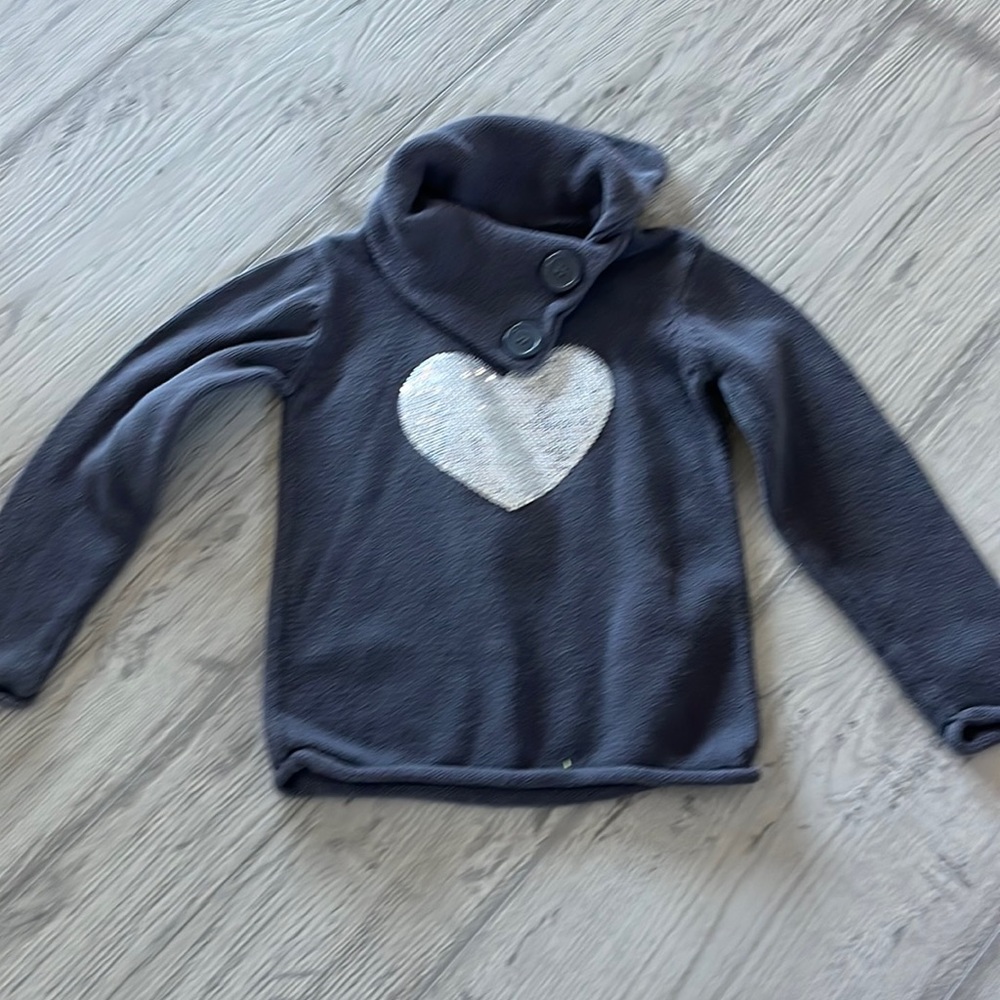 Palomino blue sweater with heart size 104